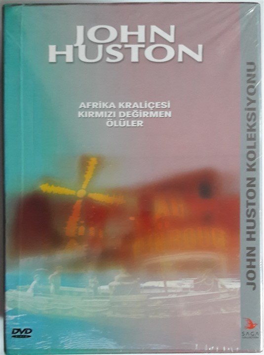 JOHN HUSTON - AFRİKA KRALİÇESİ - KIRMIZI DEĞİRMEN - ÖLÜLER - BOXSET DVD SIFIR
