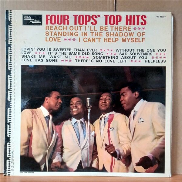 FOUR TOPS – FOUR TOPS' TOP HITS (1967) - LP 2.EL PLAK