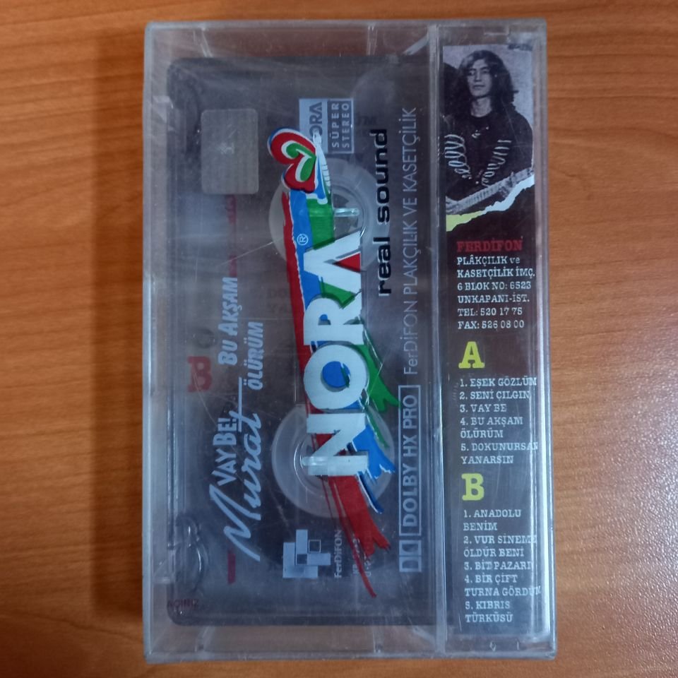 MURAT KEKİLLİ - VAY BE! / BU AKŞAM ÖLÜRÜM (1997) - KASET AMBALAJINDA SIFIR