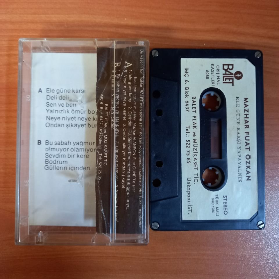 MAZHAR FUAT ÖZKAN - ELE GÜNE KARŞI - KASET 2.EL