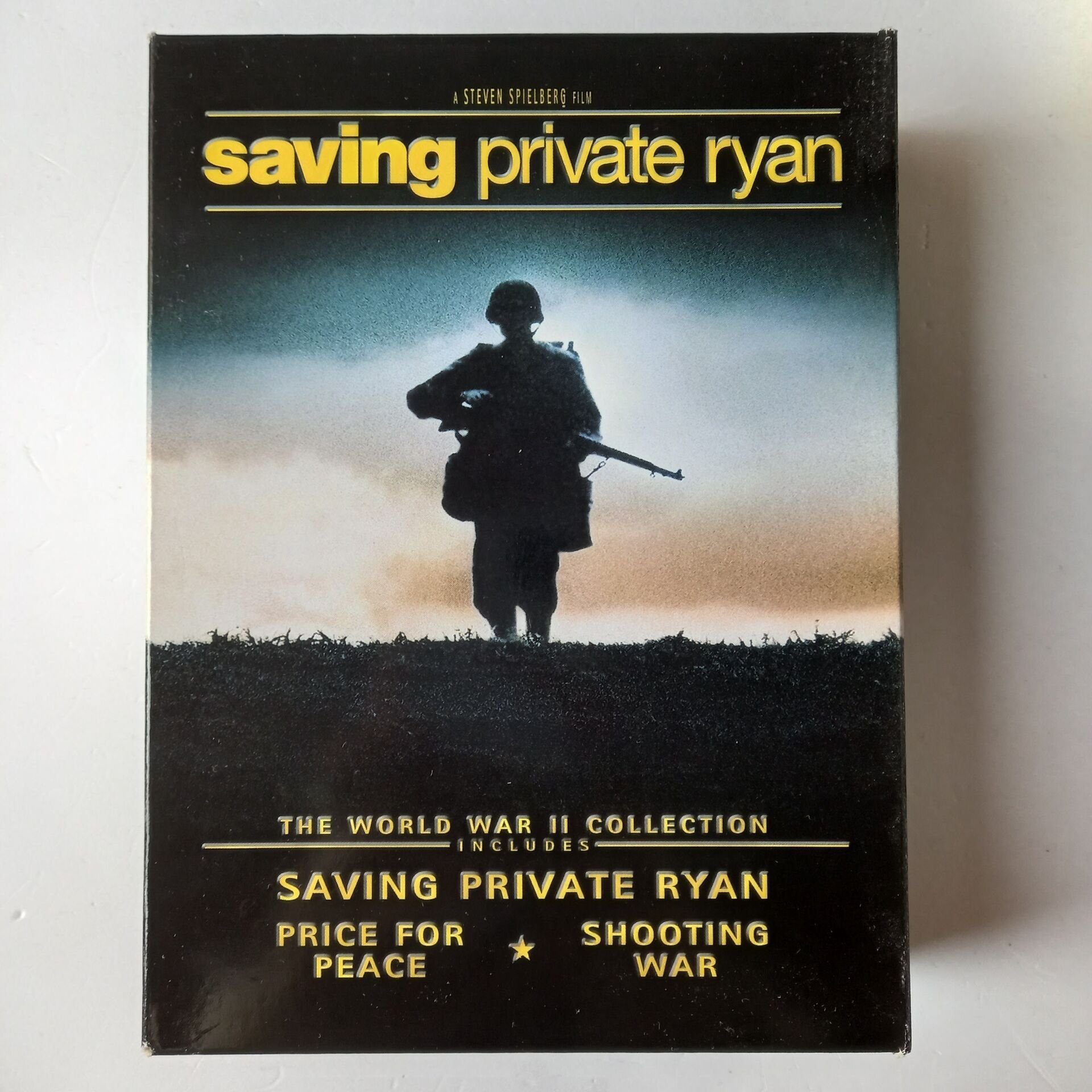 SAVING PRIVATE RYAN - PRICE FOR PEACE - SHOOTING WAR STEVEN SPIELBERG - TOM HANKS - 3 DVD 2.EL