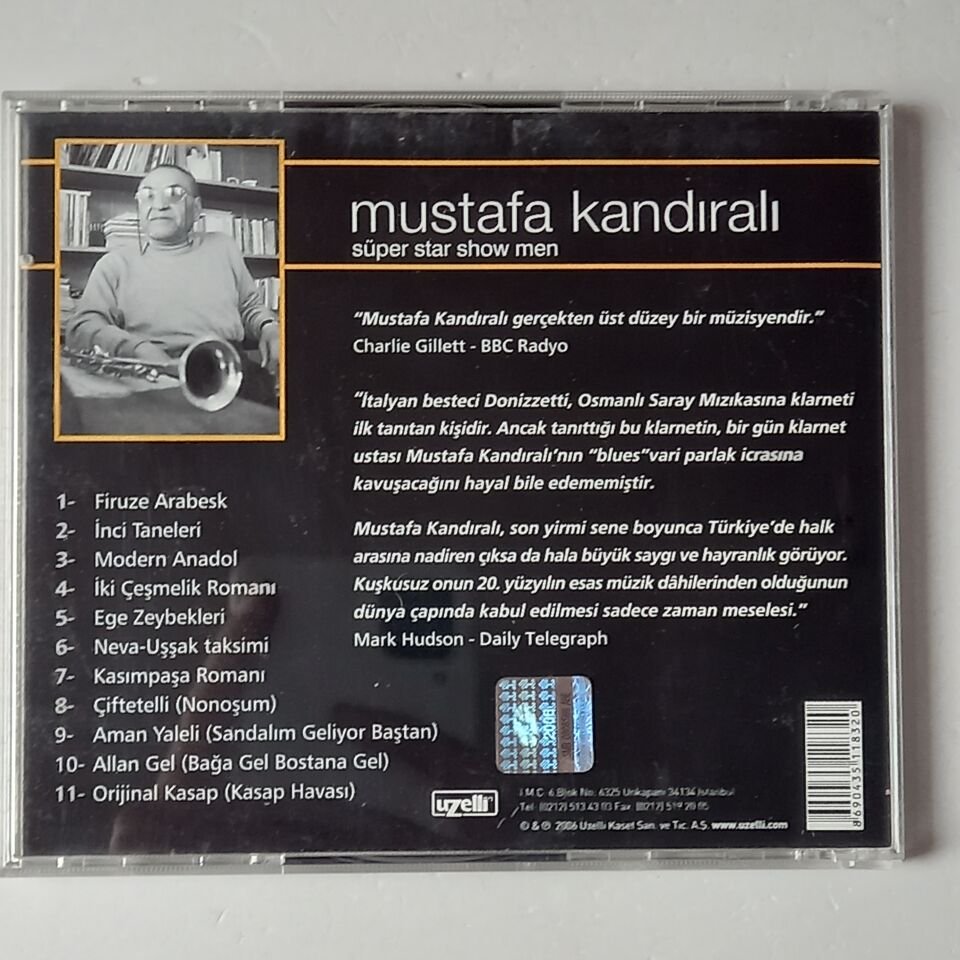 MUSTAFA KANDIRALI – İNCİ TANELERİ (2006) - CD 2.EL