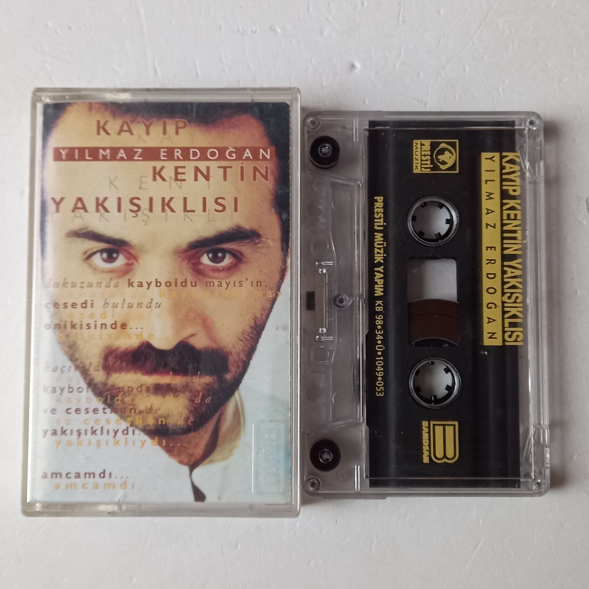 YILMAZ ERDOĞAN - KAYIP KENTİN YAKIŞIKLISI (1998) - KASET 2.EL