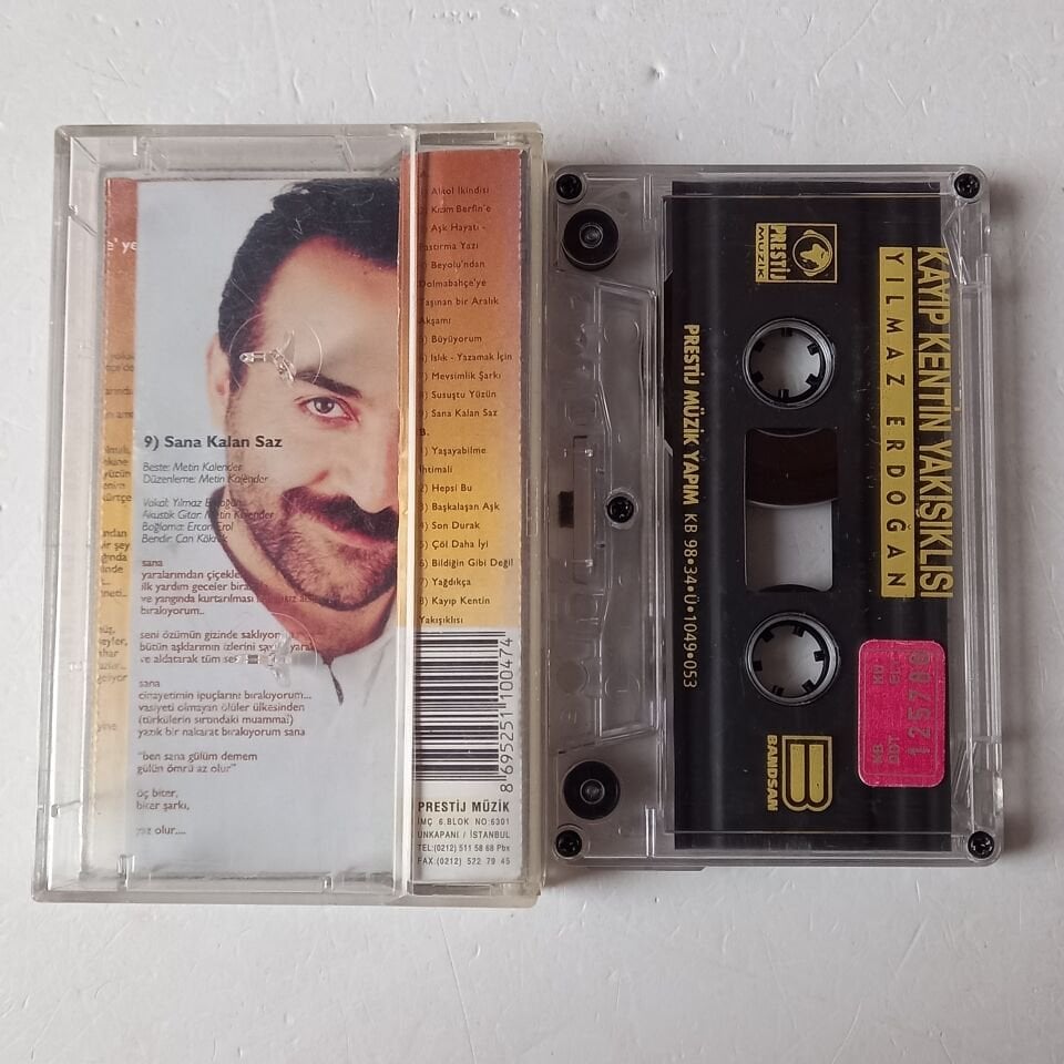 YILMAZ ERDOĞAN - KAYIP KENTİN YAKIŞIKLISI (1998) - KASET 2.EL