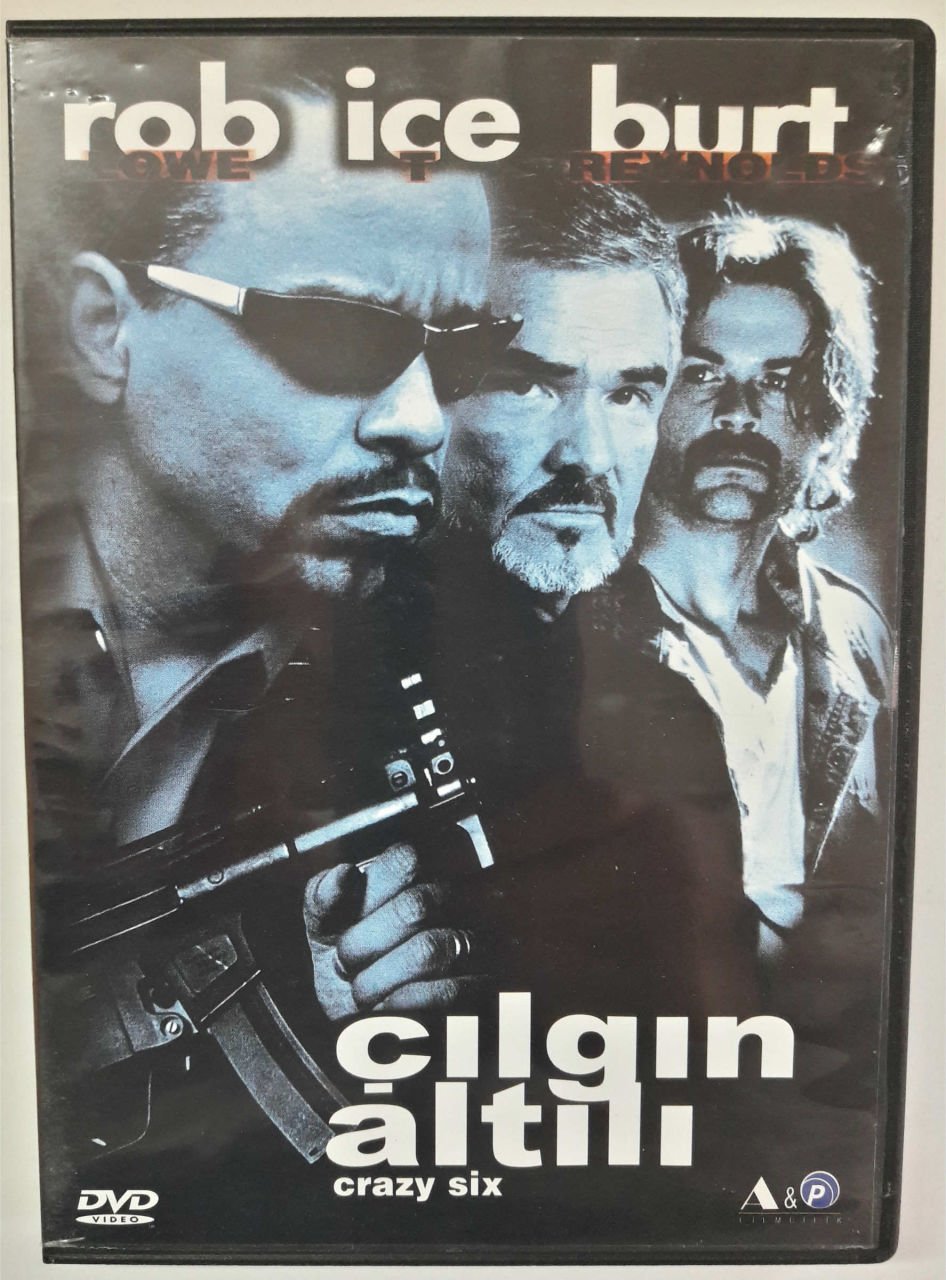 ÇILGIN ALTILI - CRAZY SIX - BURT REYNOLDS - DVD 2.EL