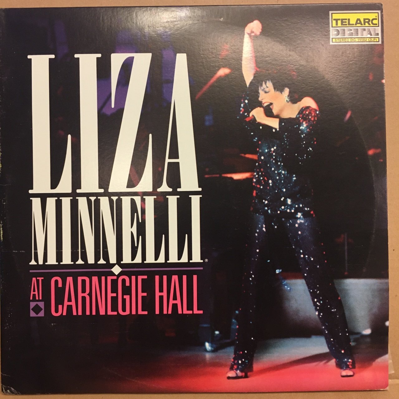 LIZA MINNELLI - AT CARNEGIE HALL 1987 2.EL 2 PLAK
