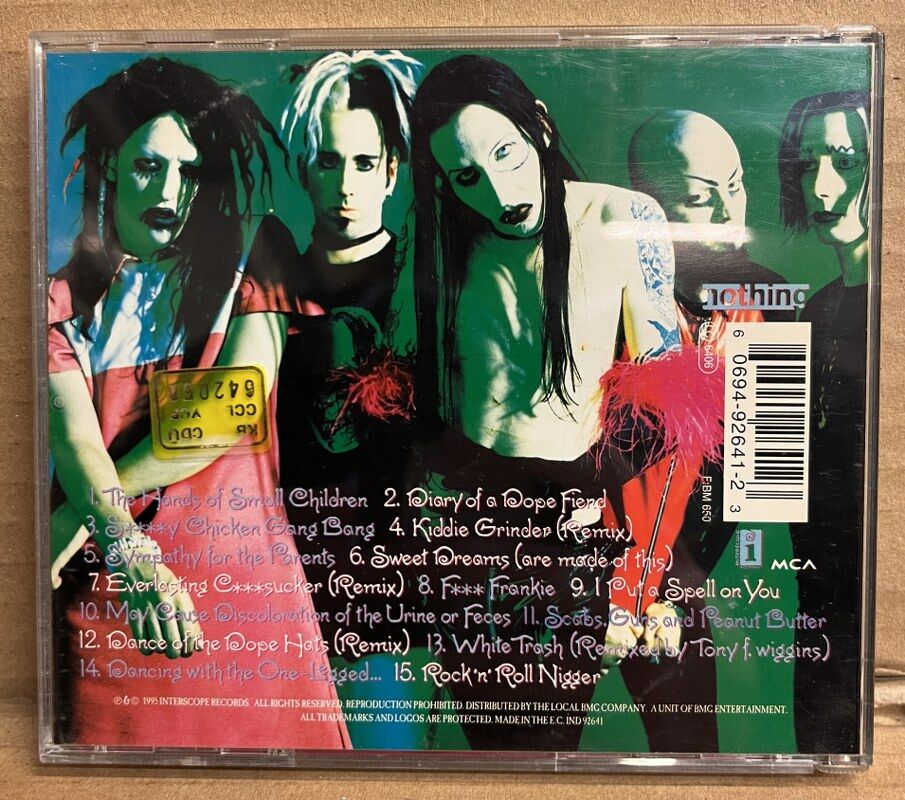 MARILYN MANSON – SMELLS LIKE CHILDREN (1995) - CD 2.EL