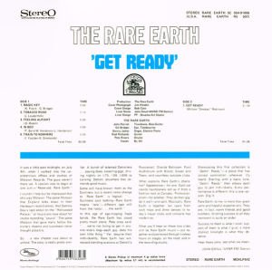 RARE EARTH - GET READY (1969) - LP 180GR 2012 SIFIR PLAK