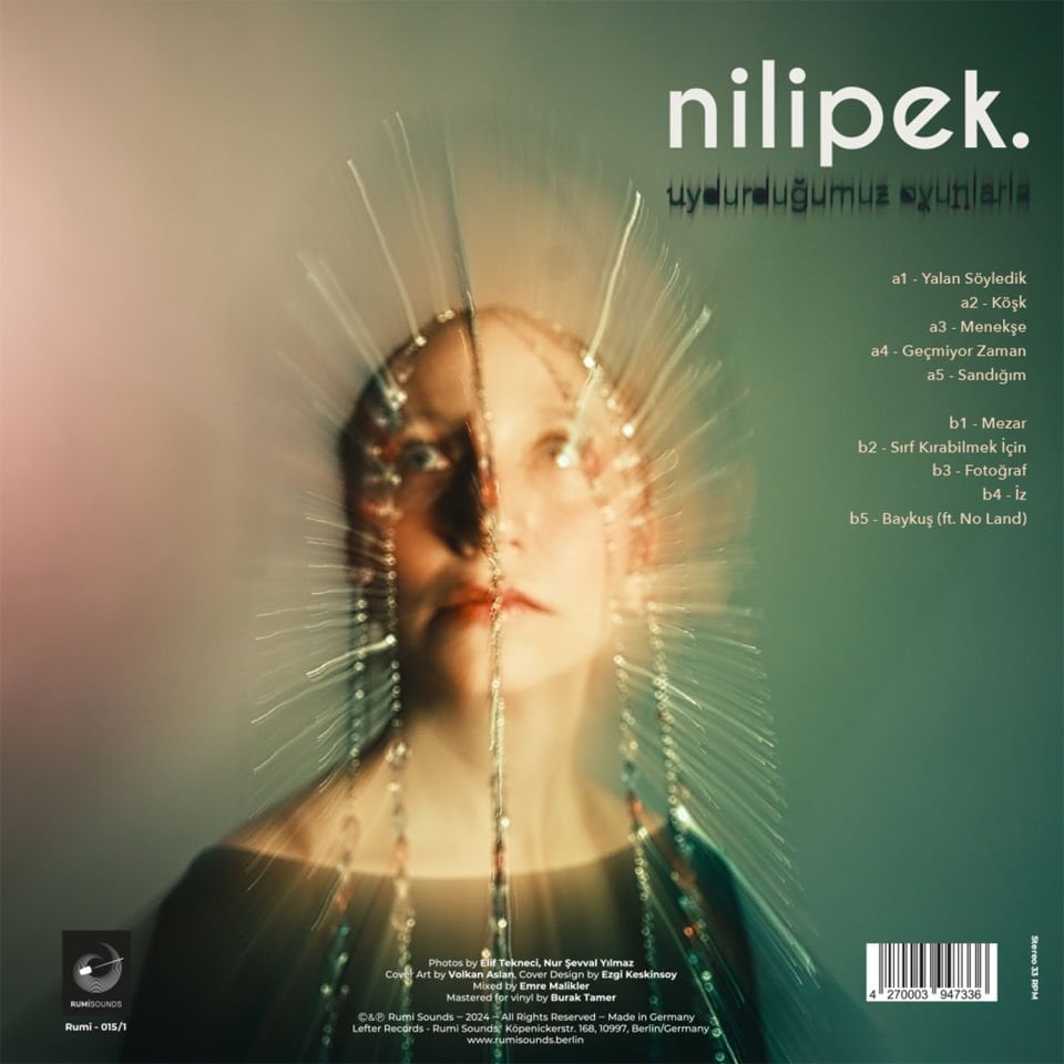 NİLİPEK - UYDURDUĞUMUZ OYUNLARLA (2024) - LP LIMITED COLOURED EDITION / SINIRLI SAYIDA RENKLİ BASKI SIFIR PLAK
