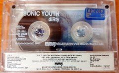 SONIC YOUTH - DIRTY (1992) MMY CASSETTE MADE IN TURKEY ''NEW''