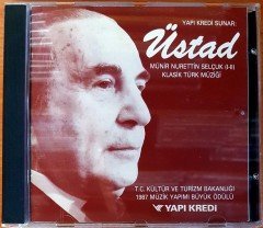 ÜSTAD MÜNİR NURETTİN SELÇUK I-II KLASİK TÜRK MÜZİĞİ / YAPI KREDİ CD 2.EL