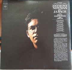 BACH PEDAL HARPSICHORD AND ORGAN WORKS ANTHONY NEWMAN - PLAK 2.EL
