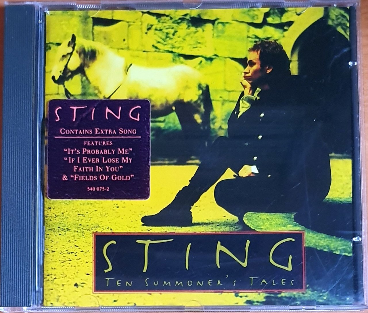 STING - TEN SUMMONER'S TALE (1993) A&M RECORDS CD 2.EL
