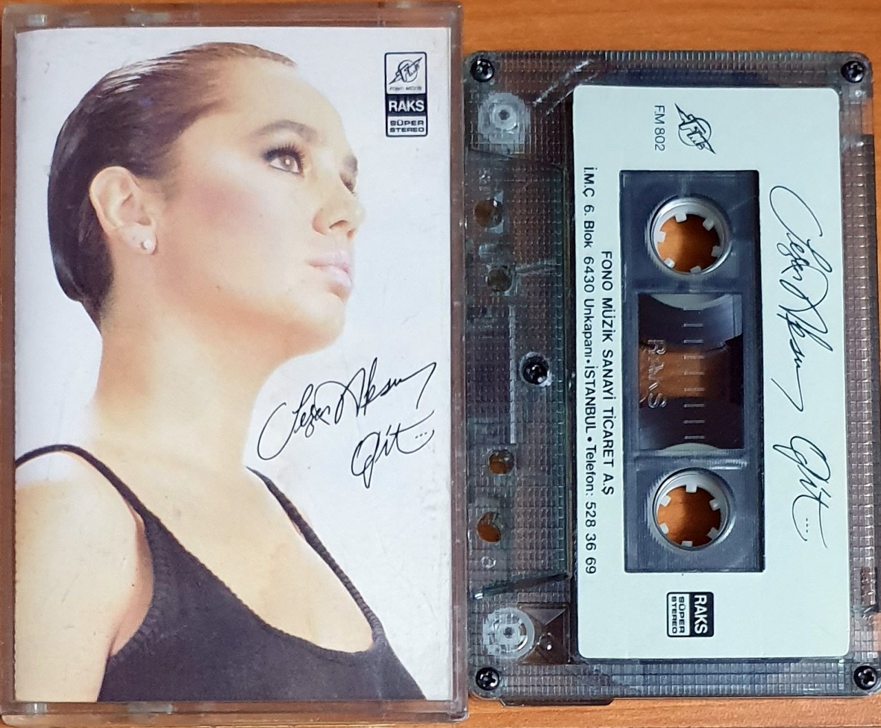 SEZEN AKSU - GİT - KASET FONO MÜZİK 2.EL