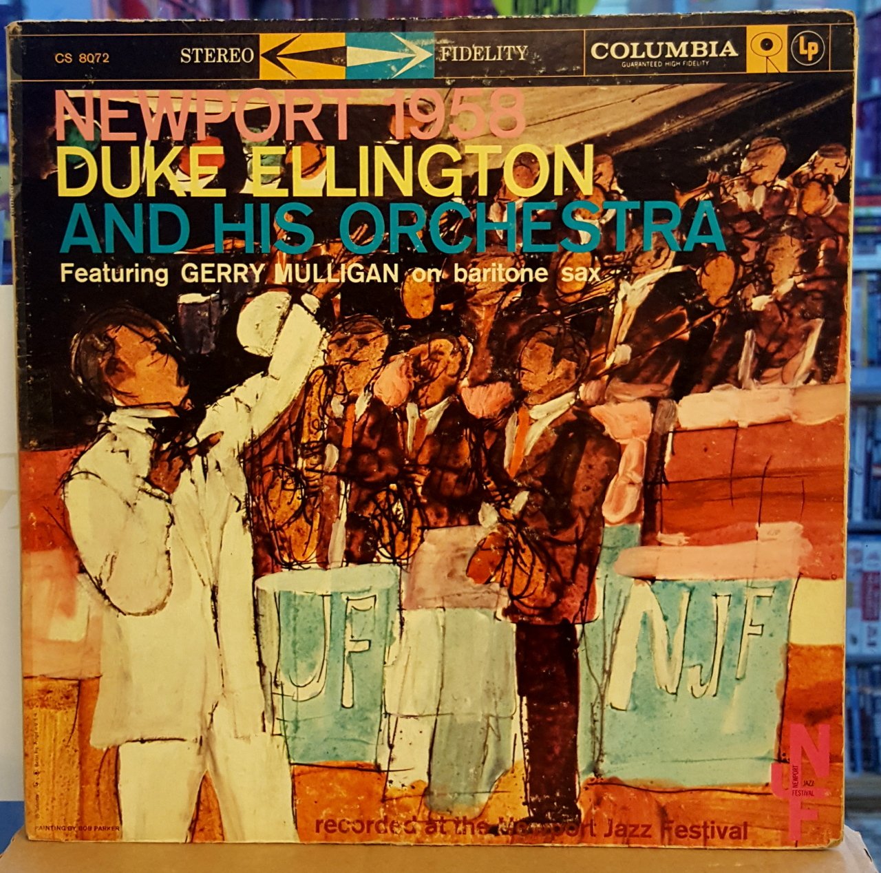DUKE ELLINGTON & HIS ORCHESTRA - NEWPORT 1958 / feat: GERRY MULLIGAN (1958) - LP 2.EL