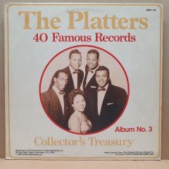 THE PLATTERS - 40 FAMOUS RECORDS / ALBUM NO.3 (1985) - LP 2.EL PLAK