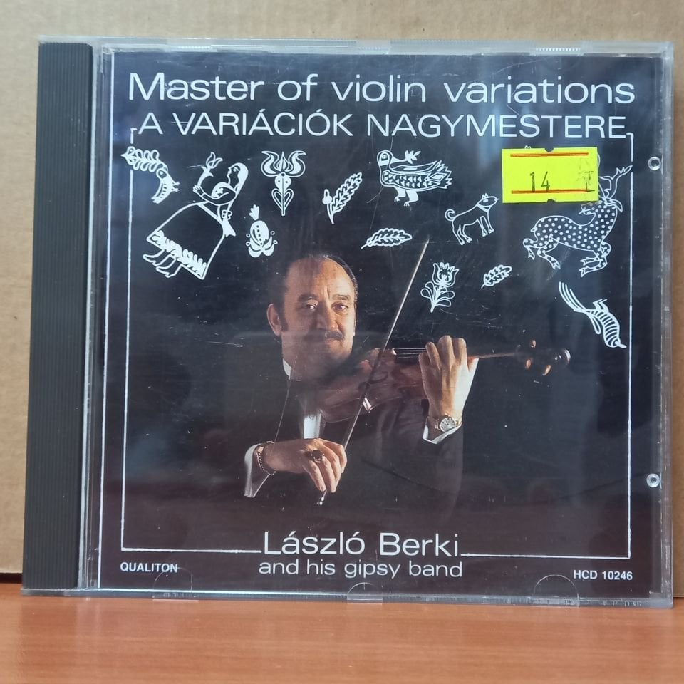 LASZLO BERKI AND HIS GYPSY BAND - MASTER OF VIOLIN VARIATIONS (1990) - CD 2.EL