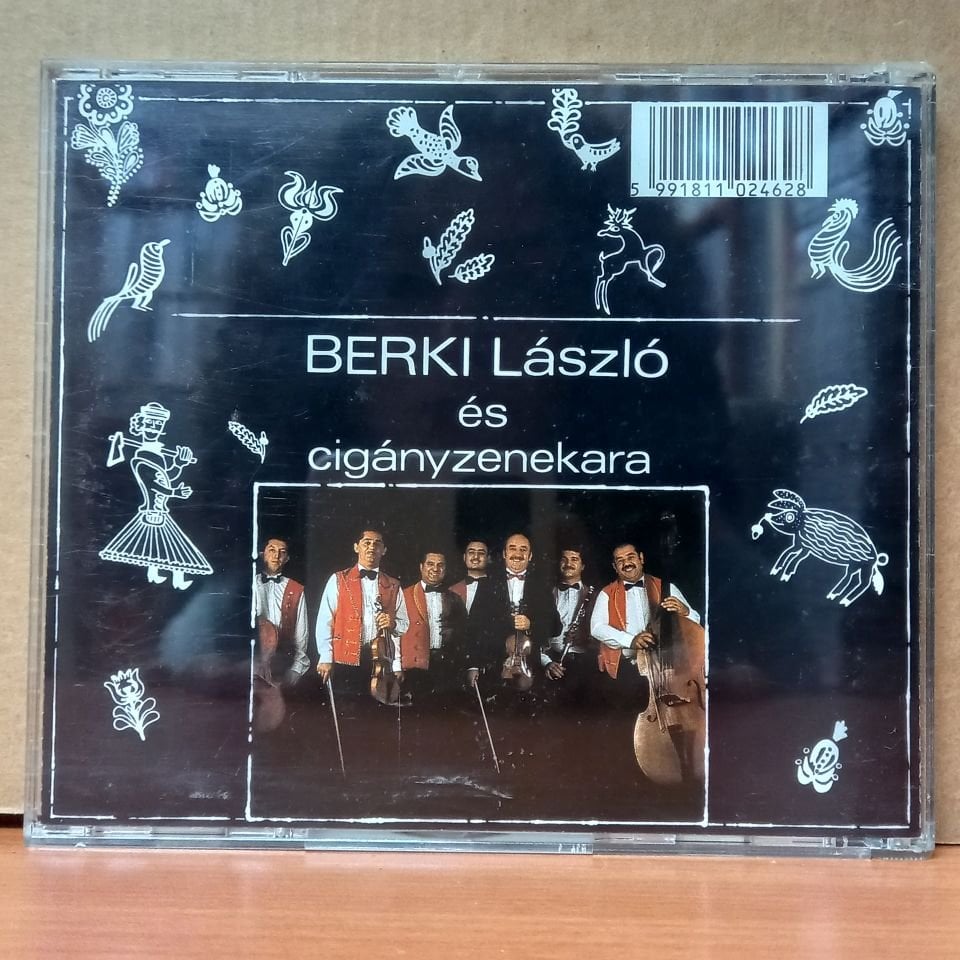 LASZLO BERKI AND HIS GYPSY BAND - MASTER OF VIOLIN VARIATIONS (1990) - CD 2.EL