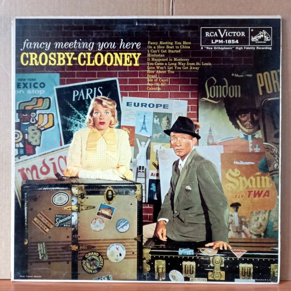 BING CROSBY AND ROSEMARY CLOONEY – FANCY MEETING YOU HERE (1958) - LP 2.EL PLAK