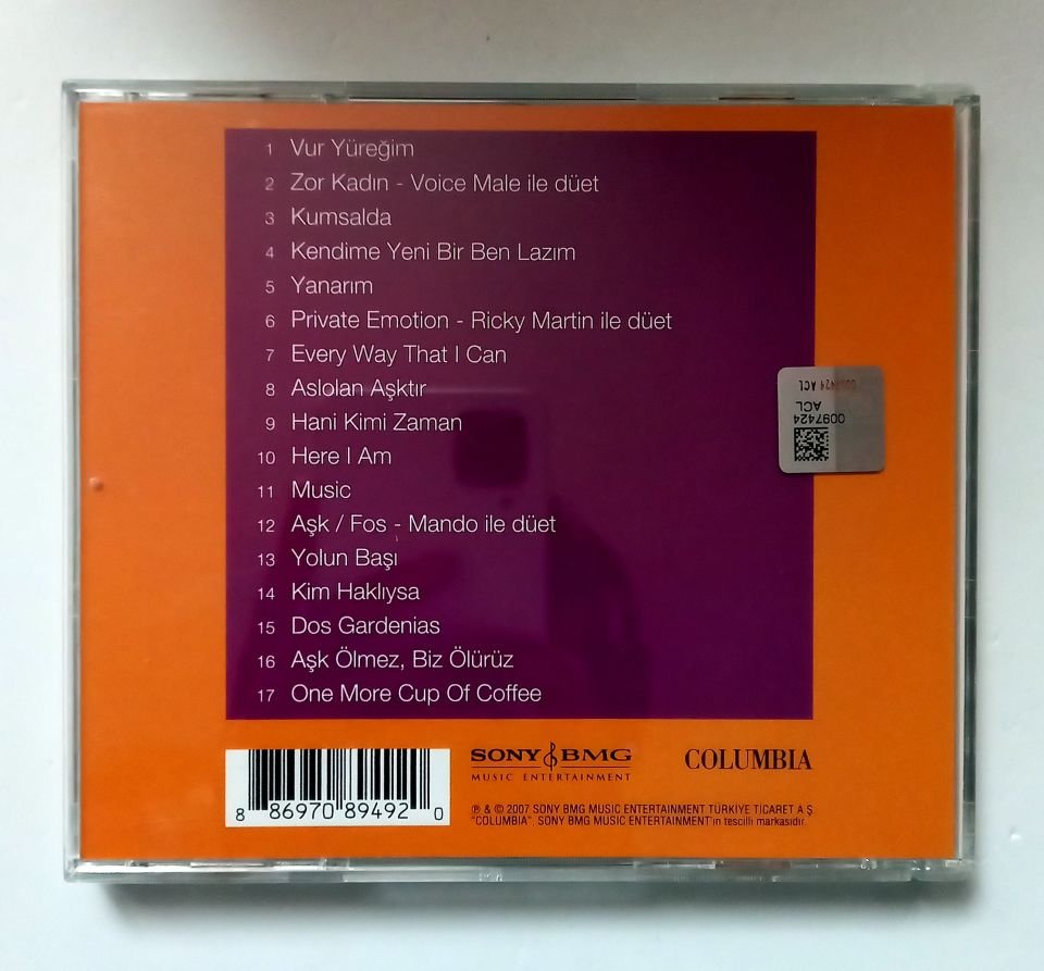 SERTAB ERENER – THE BEST OF SERTAB ERENER EN İYİLER (2007) - CD 2.EL