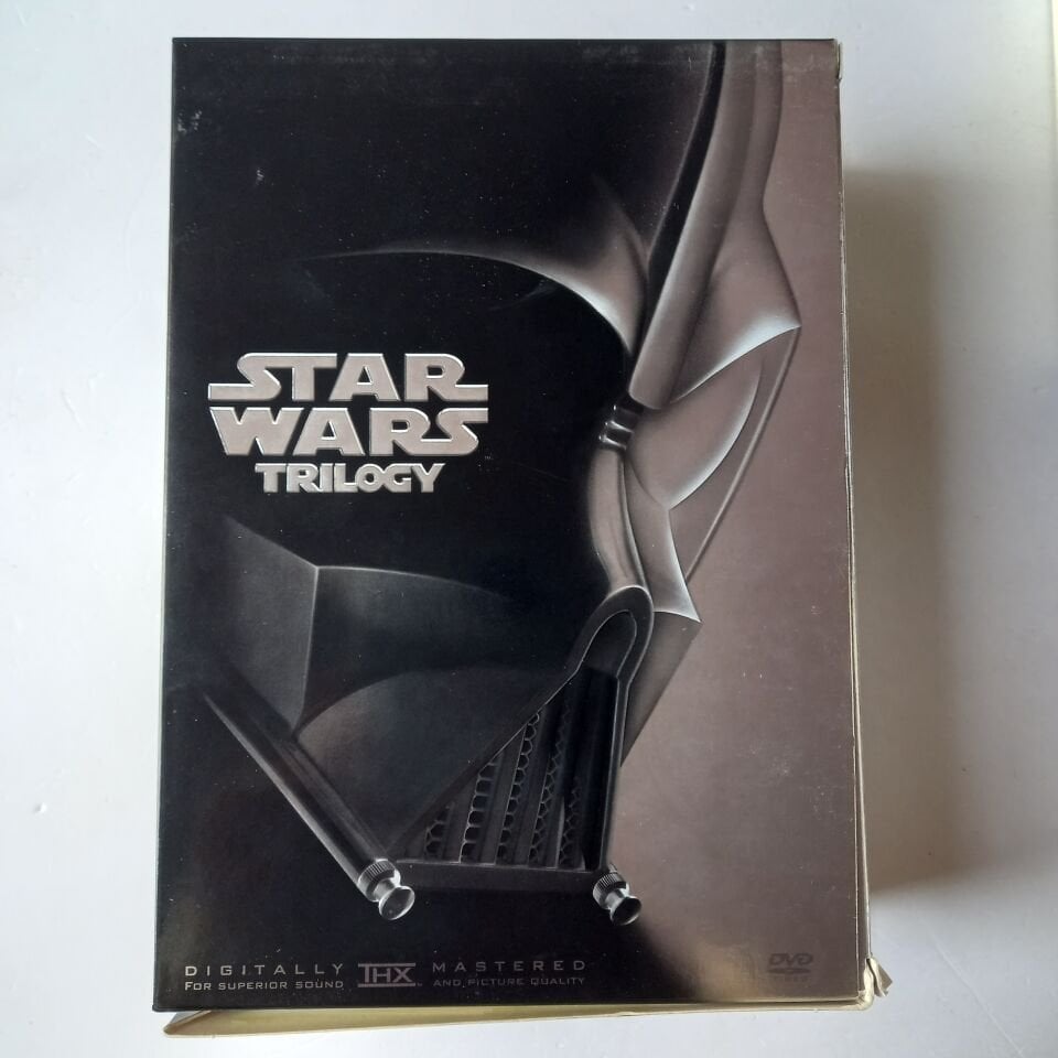 STAR WARS TRILOGY - A NEW HOPE - THE EMPIRE STRIKES BACK - RETURN OF THE JEDI -  4DVD 2.EL