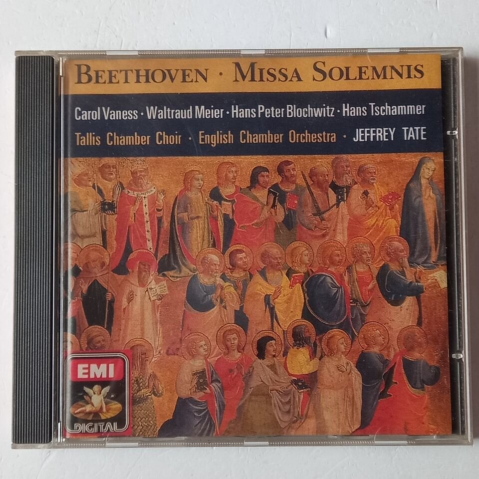 BEETHOVEN: MISSA SOLEMNIS - CAROL VANESS, WALTRAUD MEIER, HANS PETER BLOCHWITZ, JEFFREY TATE  (1990) - CD 2.EL