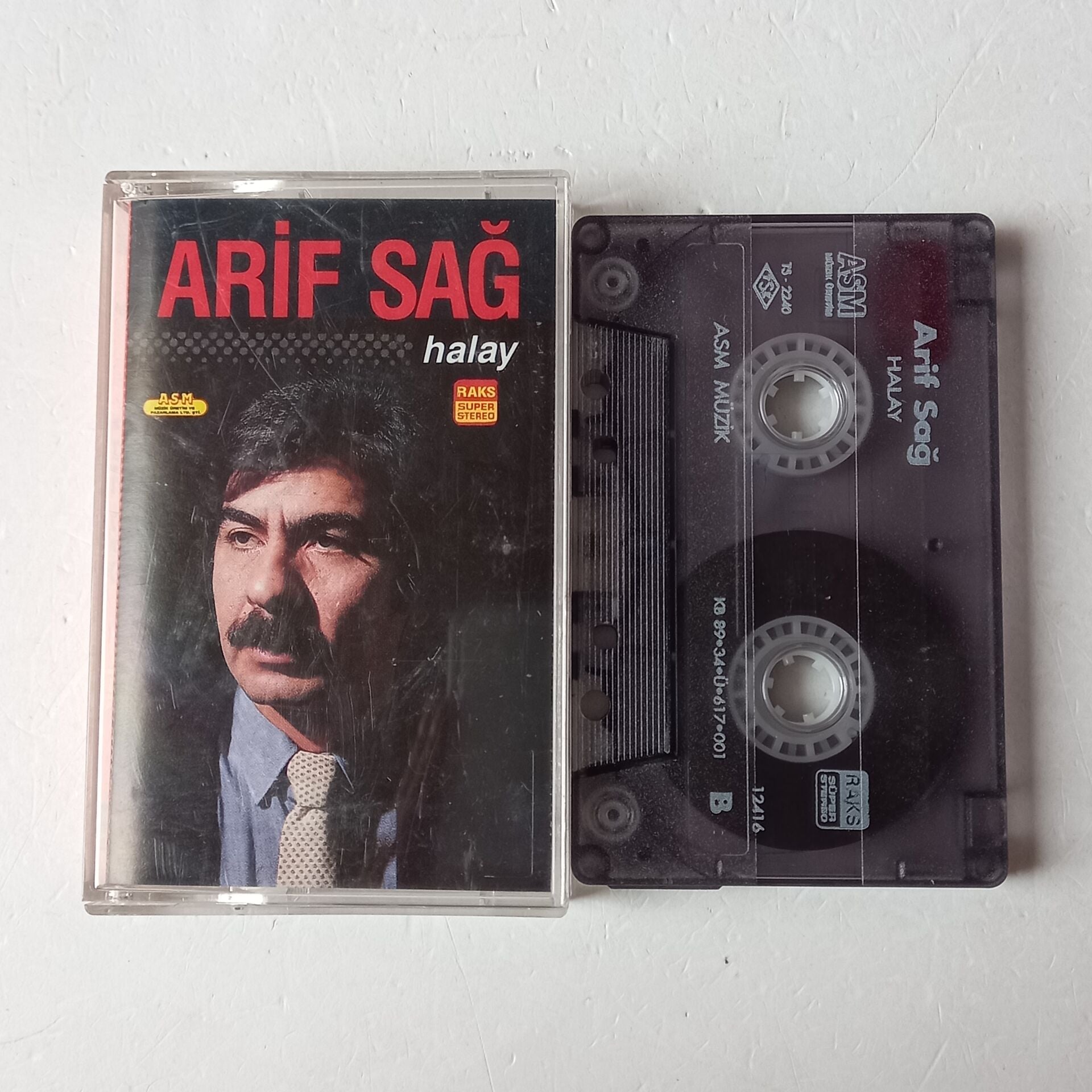 ARİF SAĞ - HALAY (1989) - KASET 2.EL
