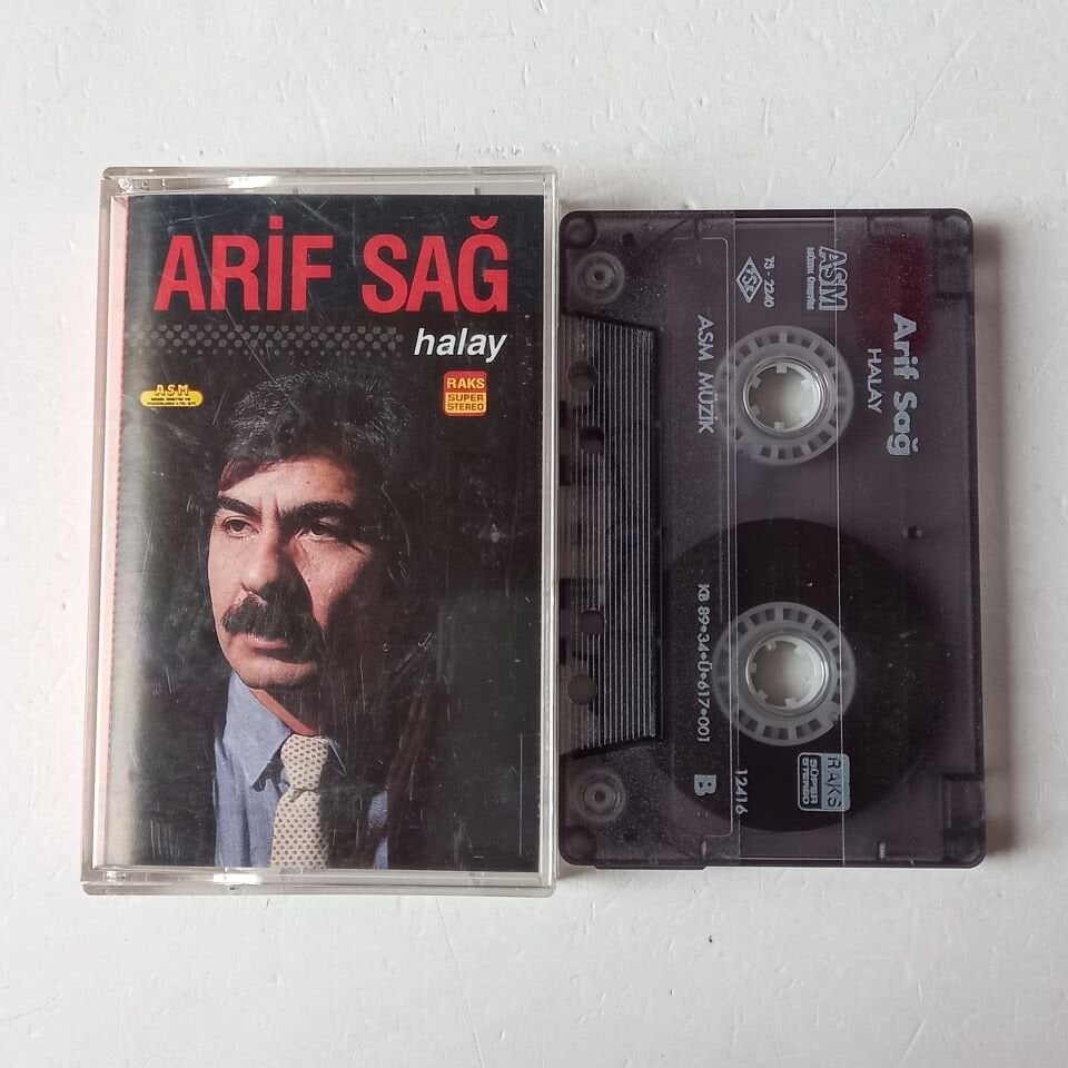 ARİF SAĞ - HALAY (1989) - KASET 2.EL