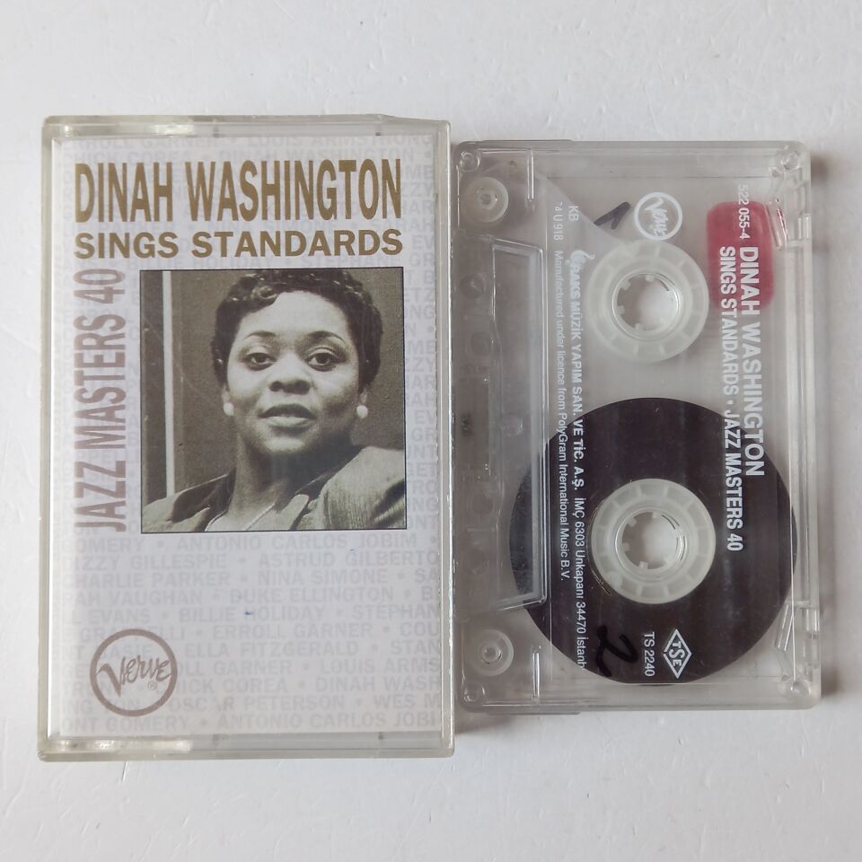 DINAH WASHINGTON SINGS STANDARDS - JAZZ MASTERS 40 (1995) - KASET 2.EL