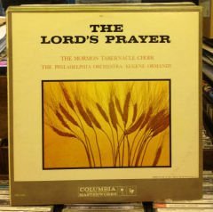 THE LORD'S PRAYER LP MORMON TABERNACLE CHOIR