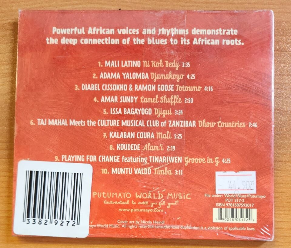 VARIOUS / PUTUMAYO PRESENTS AFRICAN BLUES / MALI LATION, ADAMA YALOMBA, AMAR SUNDY, KOUDEDE, MUNTU VALDO (2012) - CD DIGIPAK AMBALAJINDA SIFIR