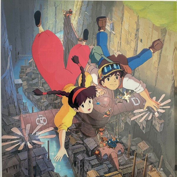 LAPUTA / CASTLE IN THE SKY (HAYAO MIYAZAKI 1986) - SOUNDTRACK SYMPHONY / JOE HISAISHI - LP 2018 EDITION SIFIR PLAK