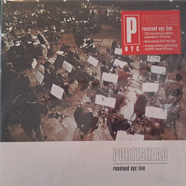 PORTISHEAD - LIVE / ROSELAND NYC (1998) - 2LP 180GR 2024 25TH ANNIVERSARY EDITION SIFIR PLAK