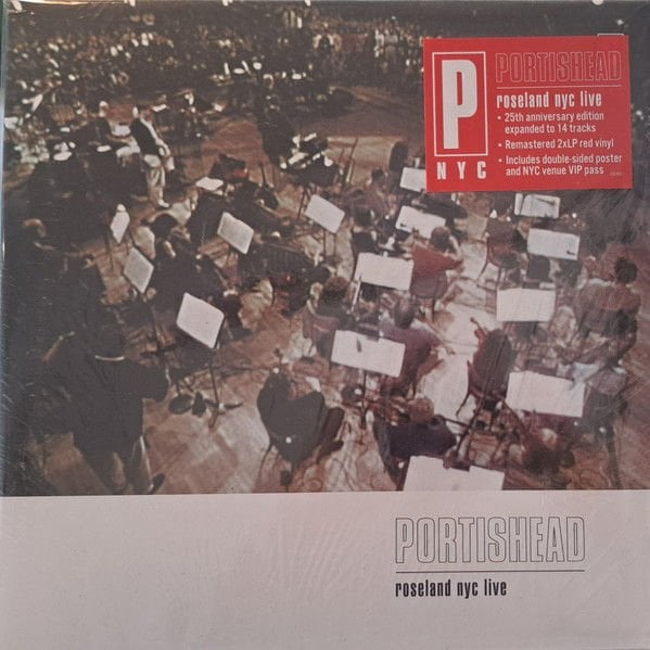 PORTISHEAD - LIVE / ROSELAND NYC (1998) - 2LP 180GR 2024 25TH ANNIVERSARY EDITION SIFIR PLAK