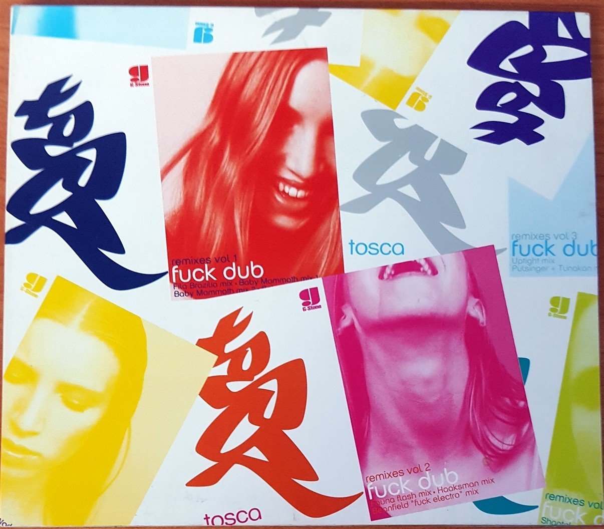 TOSCA - FUCK DUB / REMIXES FILA BRAZILIA FAUNA FLASH SHANTEL (1997) CD 2.EL