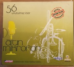 ALTIN MİKROFON 1965/1966/1967/1968 56 UNUTULMAZ ESER 3CD + ÖZEL KİTAPÇIK İLK BASKI 2.EL