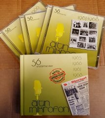 ALTIN MİKROFON 1965/1966/1967/1968 56 UNUTULMAZ ESER 3CD + ÖZEL KİTAPÇIK İLK BASKI 2.EL