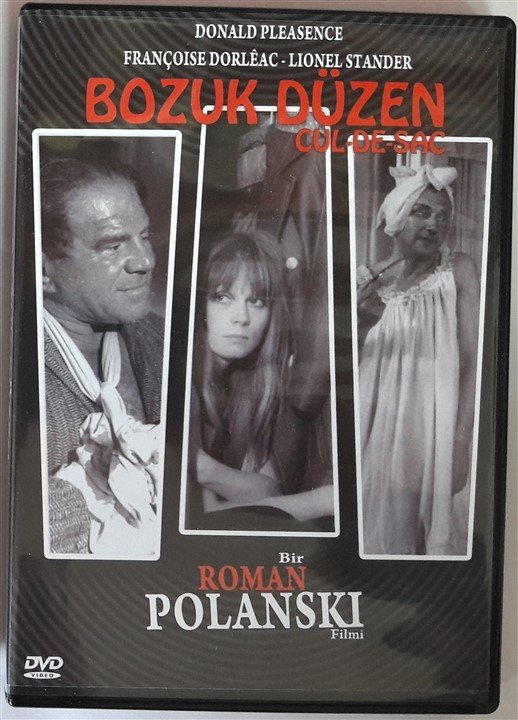 BOZUK DÜZEN - CUL-DE-SAC - DONALD PLEASENCE - ROMAN POLANSKI - DVD 2.EL