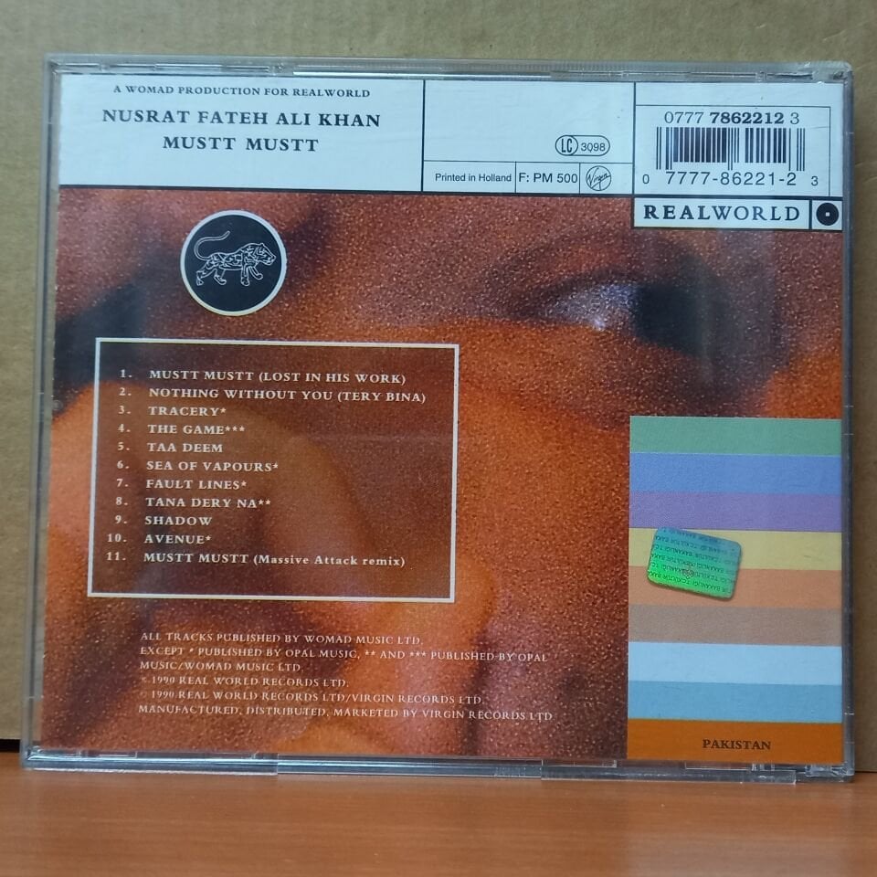NUSRAT FATEH ALI KHAN - MUSTT MUSTT (1990) - CD 2.EL