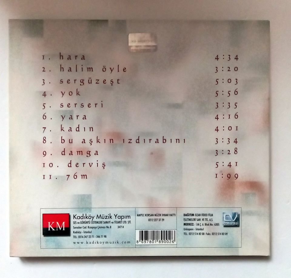 ÇAMUR - BU AŞKIN IZDIRABINI (2005) - CD 2.EL