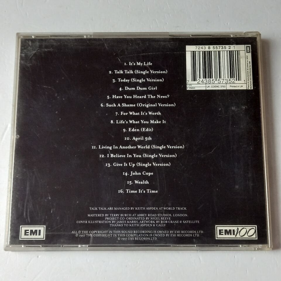 TALK TALK – THE VERY BEST OF TALK TALK (1997) - CD 2.EL