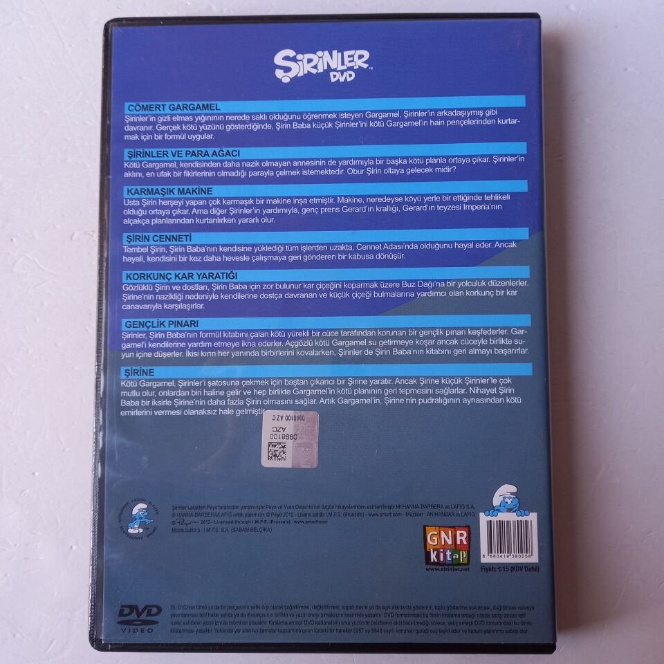 ŞİRİNLER - SEZON 1 DVD 5 - DVD 2.EL