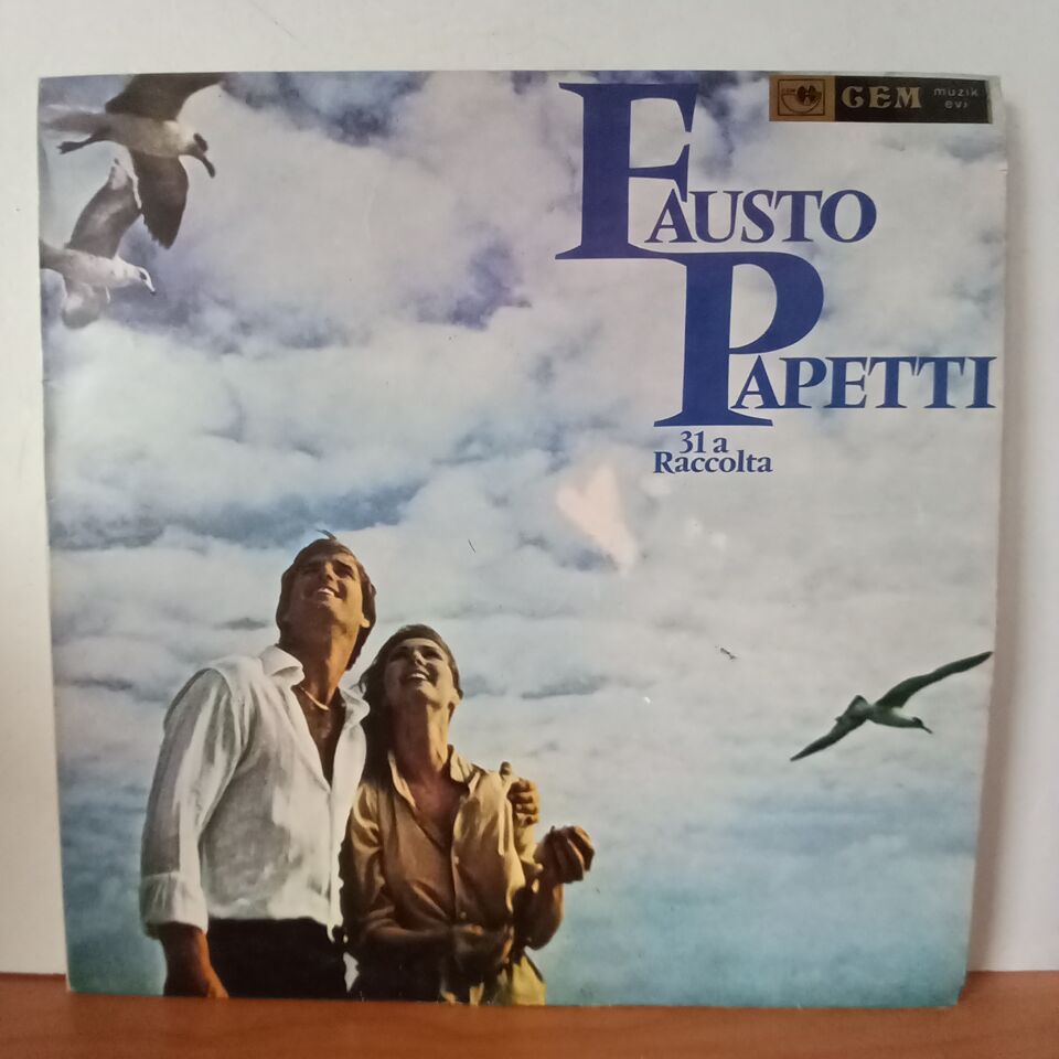 FAUSTO PAPETTI – 31A RACCOLTA (1980) - LP YERLİ BASKI 2.EL PLAK