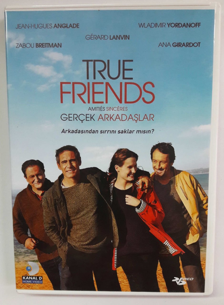 GERÇEK ARKADAŞLAR - AMITIÉS SINCÈRES - JEAN-HUGUES ANGLADE - DVD 2.EL