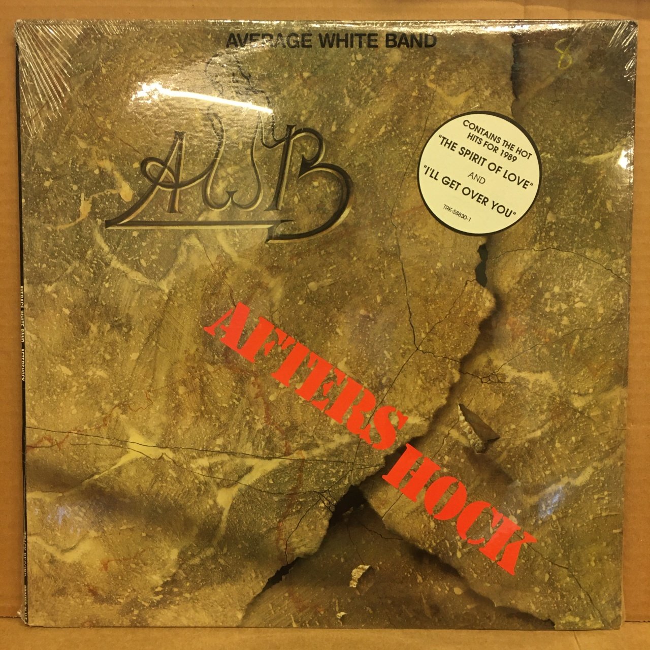 AVERAGE WHITE BAND - AFTERS HOCK 1989 SIFIR PLAK