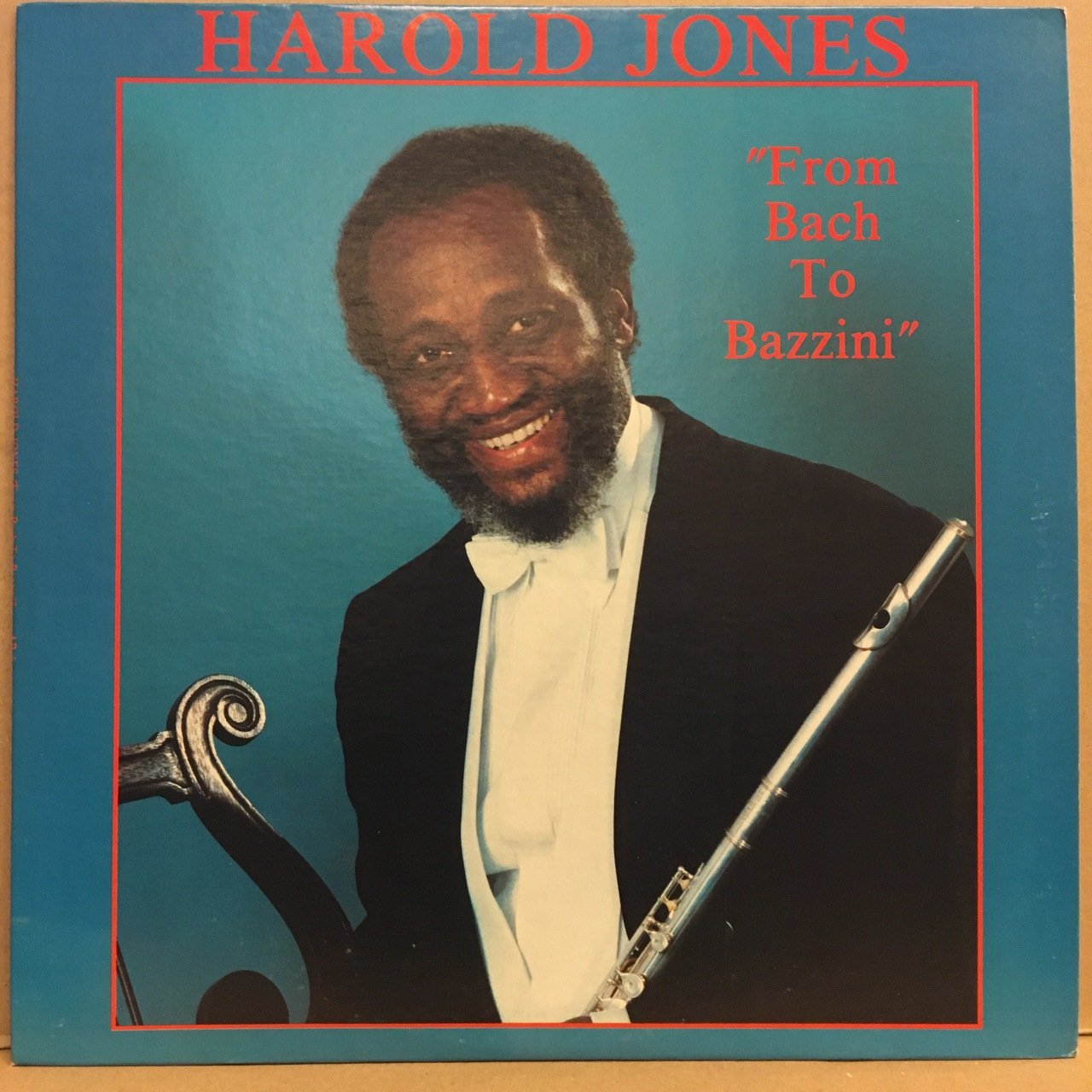 HAROLD JONES (FLUTE) - FROM BACH TO BAZZINI (1984) 2.EL PLAK