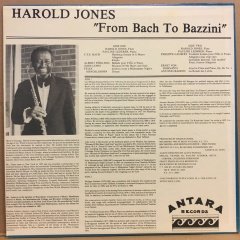 HAROLD JONES (FLUTE) - FROM BACH TO BAZZINI (1984) 2.EL PLAK
