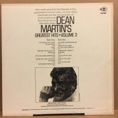 DEAN MARTIN - GREATEST HITS VOLUME 2 - PLAK 2.EL
