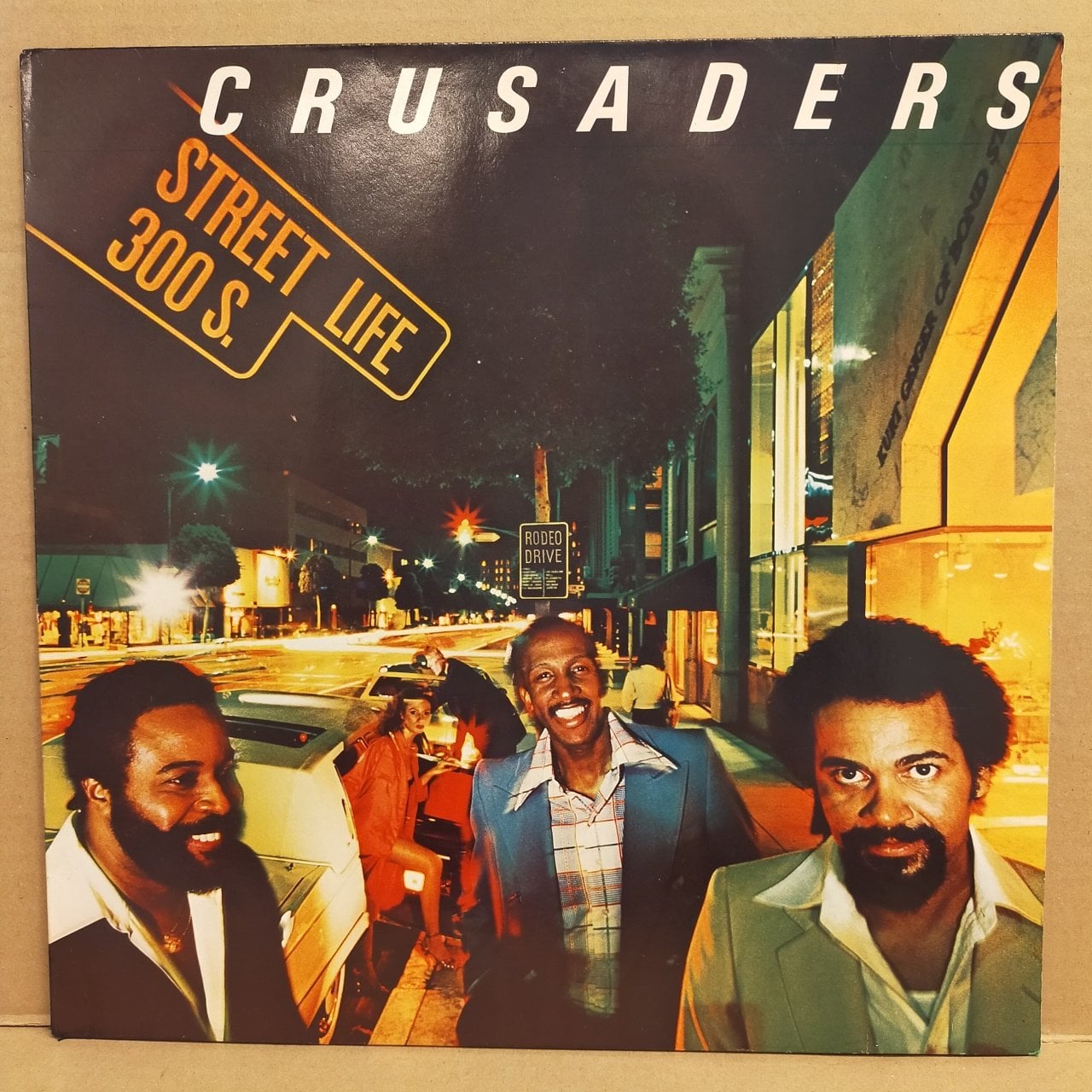 THE CRUSADERS - STREET LIFE (1979) - LP EARLY 80s EUROPEAN EDITION SOUL JAZZ 2.EL PLAK