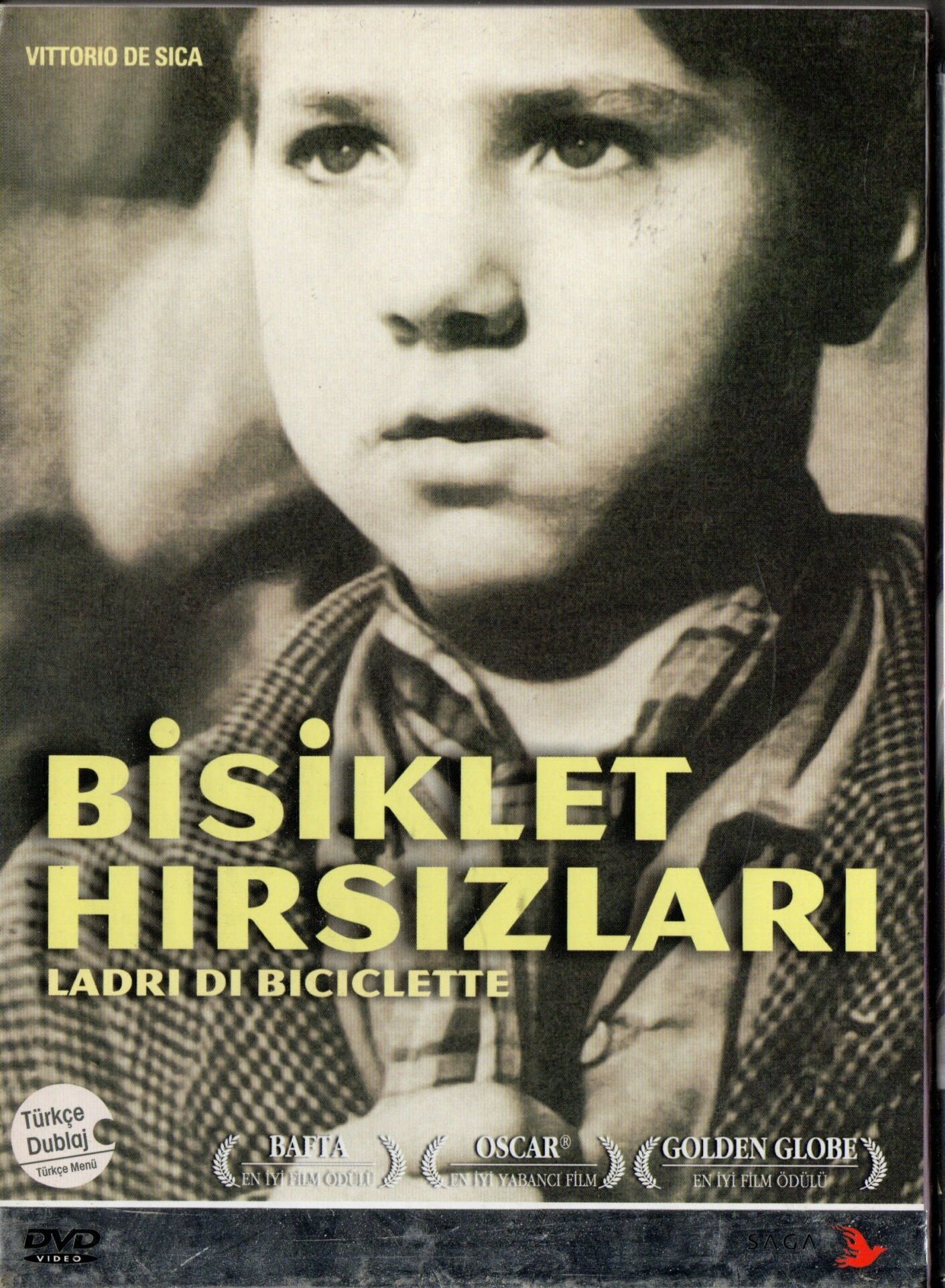 BİSİKLET HIRSIZLARI - LADRI DI BICICLETTE - VITTORIO DE SICA - DIGIPAK DVD 2.EL